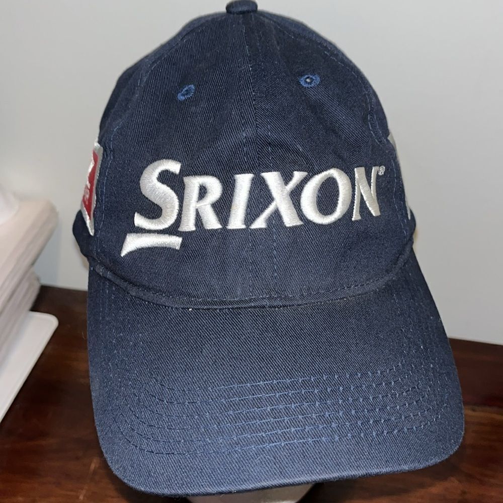 Navy Blue sewn patches Tour Srixon Golf Z Star baseball cap hat